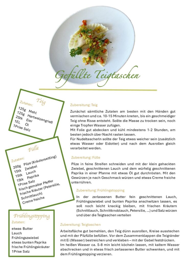 Pilzrezept des Monats